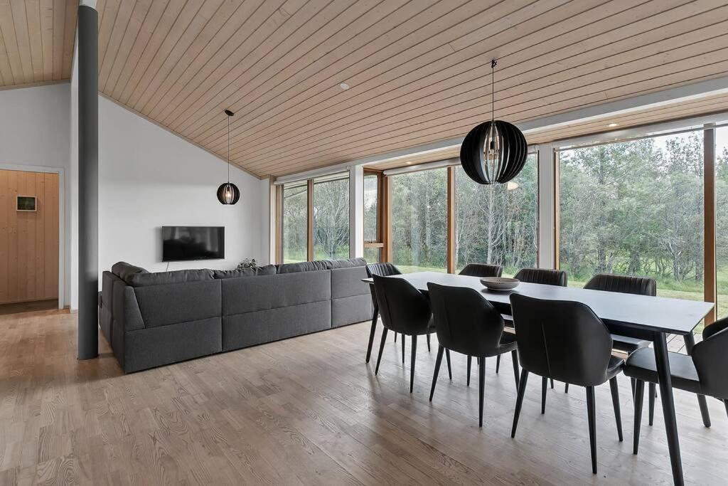 Scandinavian Villa In South Iceland Laugaras Екстер'єр фото